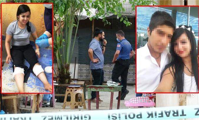 'Kıskançlık' tartışmasında eşi Seycan'ı bacaklarından vurdu