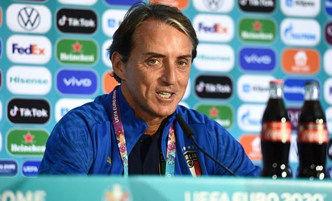 Roberto Mancini: Umarım finalde Türkiye ile yeniden karşılaşırız