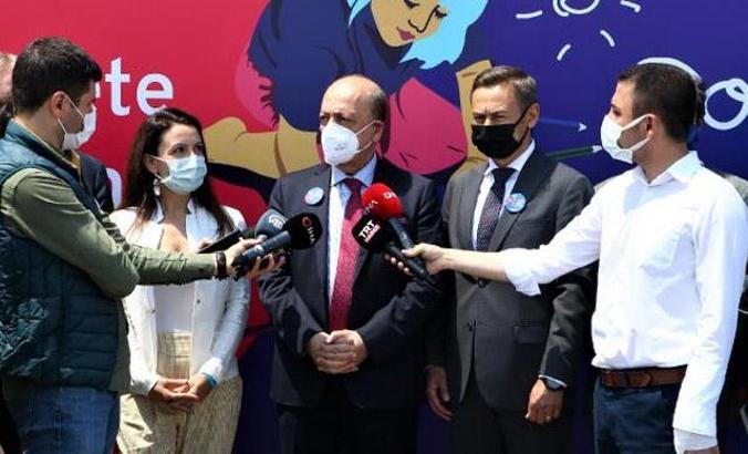Bakan Bilgin'den mevsimlik tarım işçilerine ziyaret