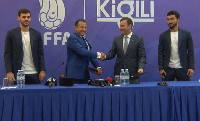 Azerbaycan Milli Takımı'na Türkiye'den sponsor