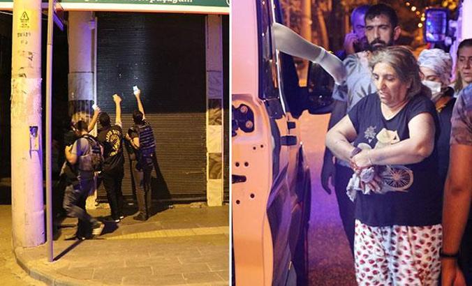 Restoran kurşunlanıp polise ateş açıldı, balkonda uyuyan kadın vuruldu