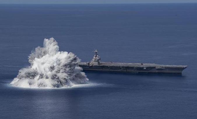 ABD Donanması, savaş gemisi patlayıcı testinde 3.9 büyüklüğünde deprem yarattı