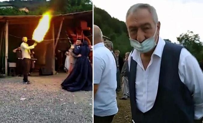 Nişanda çocuklara silahla ateş ettiren muhtar ve 4 kişiye gözaltı