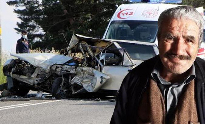 Kazada ölen çift, toprağa verildi