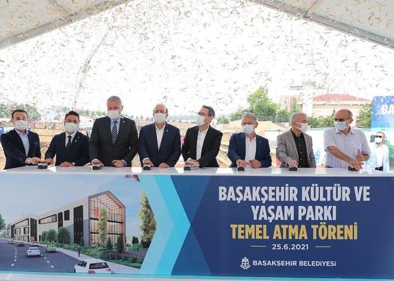Başakşehir Kültür ve Yaşam Parkı’nın temeli atıldı