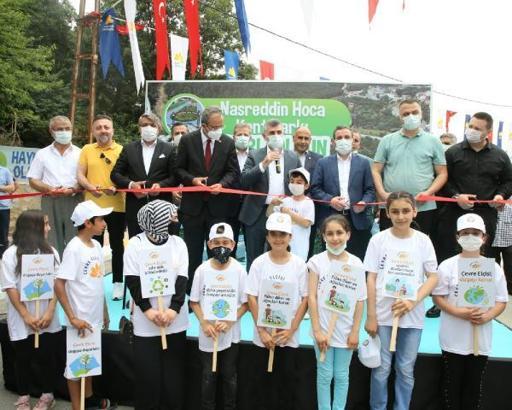 Sultanbeyli’de Nasrettin Hoca Kent Parkı açıldı