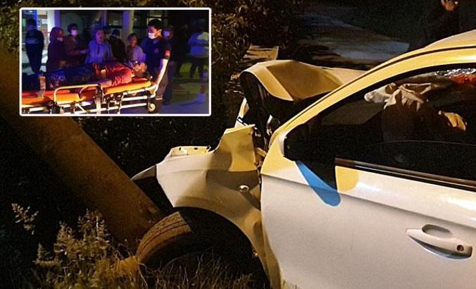 Kazada yaralanan kadına, 'öl' dedi