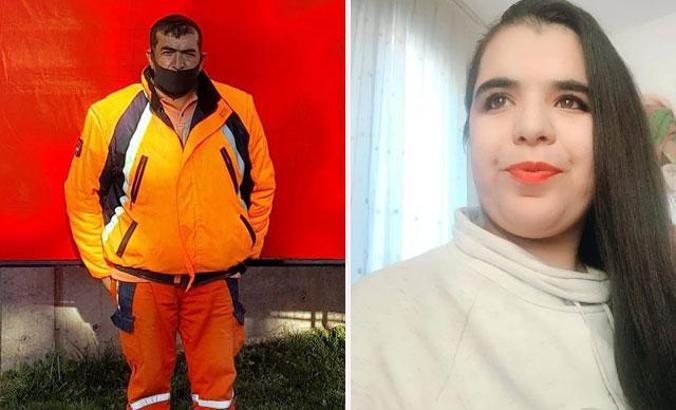 Kazada ölen baba- kız yan yana toprağa verildi