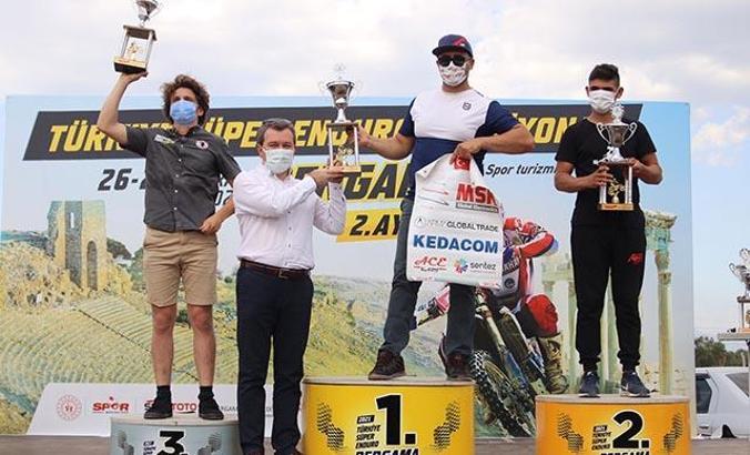 Türkiye Süper Enduro Åžampiyonası'na Bergama ev sahipliÄŸi yaptı