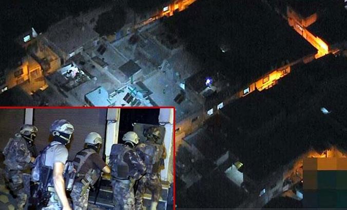 Cumhuriyet tarihinin bir seferde en büyük narkotik operasyonu: 253 gözaltı