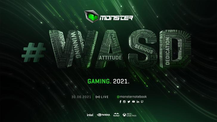 Teknoloji ve oyun dünyası Monster #WASD’ta buluştu