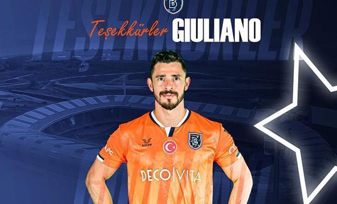 Başakşehir'de Giuliano ile yollar ayrıldı