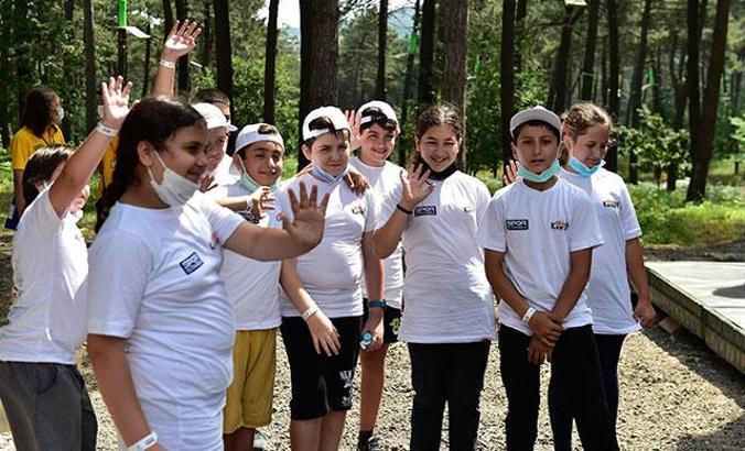 Spor İstanbul'dan çocuklar için doÄŸa kampı