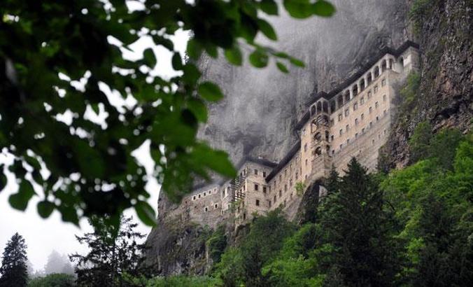 Sümela Manastırı’nda saklı mekanlar ziyarete açıldı