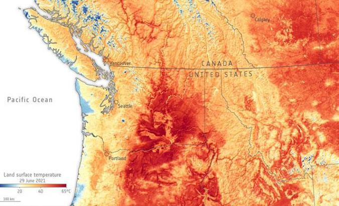 Kanada’da ‘ısı kubbesi’ kaynaklı 177 orman yangını devam ediyor