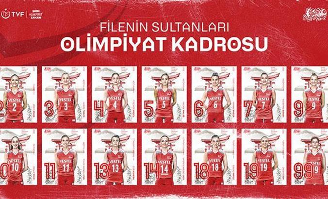 Filenin Sultanları'nın Olimpiyat kadrosu açıklandı