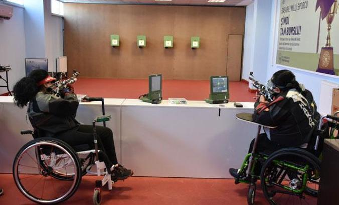 Paralimpik Milli Takım sporcuları Çevik çifti, olimpiyatlara hazırlanıyor