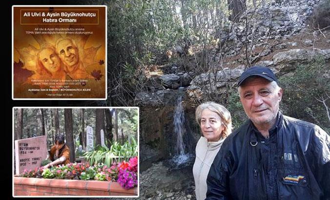 Öldürülen çevreci çift adına orman kuruluyor