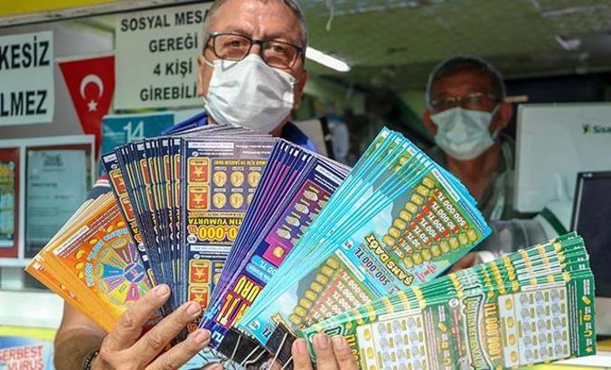 10 TL'lik kazı kazanla 500 bin TL kazandı