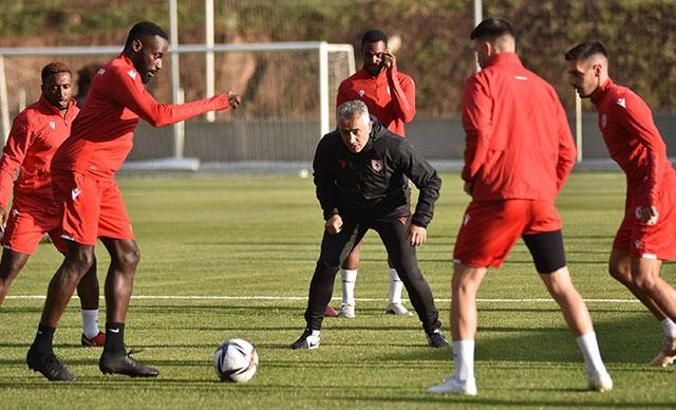 Samsunspor kamp için Kayseri Yüksek İrtifa Kamp Merkezi'nde
