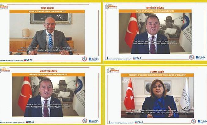 İzmir Büyükşehir Belediyesi öncülüğünde 'Dünya Pandemi Konferansı' başladı