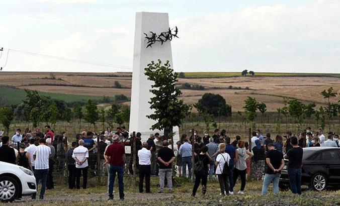 Çorlu'da tren kazasında ölen 25 kişi anıldı