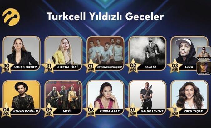 ‘Yıldızlı Geceler’ konserleri başlıyor