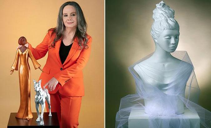 Türk heykeltraşın 'Camdan Kadınları' ABD’de sergileniyor