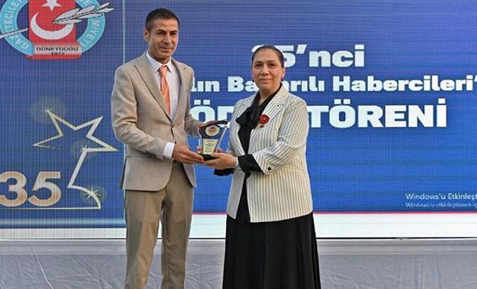 GGC'nin 'Yılın Başarılı Gazetecileri' yarışmasında DHA'ya ödül