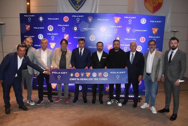 Folkart İzmir’in 7 spor kulübüne forma göğüs sponsoru oldu
