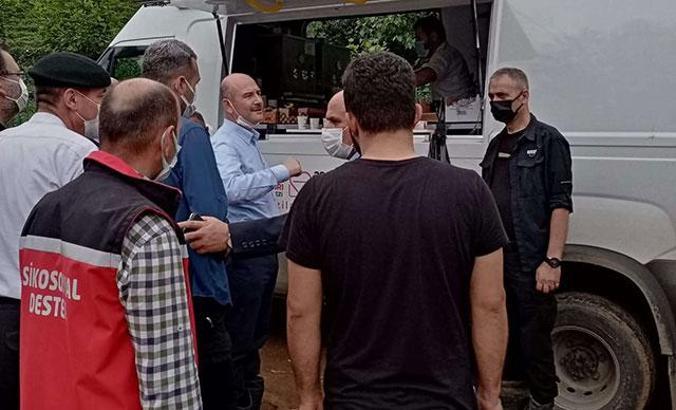 Kızılay’dan Rize’de selden etkilenen vatandaşlara destek