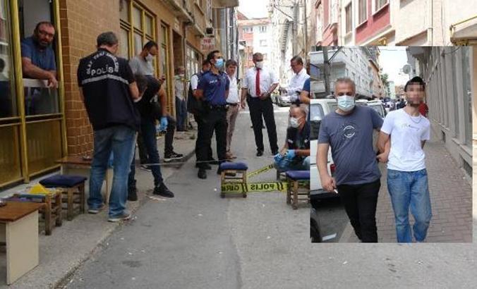 Balkondan ateş açtı, kahvehane önünde çay içeni vurdu