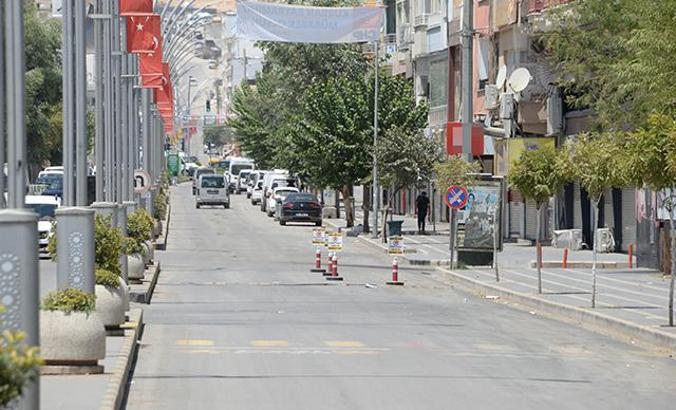 Türkiye'nin sıcaklık rekorunun kırıldığı Cizre'de sokaklar boşaldı