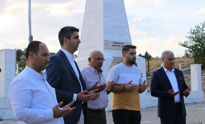 Başkan Yüksel'den Başbağlar Şehitliği’ne ziyaret