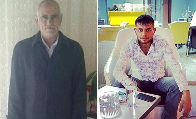 Eşiyle barışmak için gittiği evde kayınpederi ile onun yeğenini öldürdü