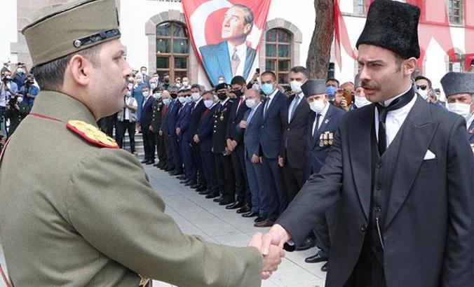 Erzurum Kongresi'nin 102'nci yıl dönümünde coşkulu kutlama