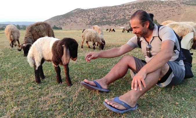 Kitap yazmak için yola çıktı, 210 günde yürüyerek 76 şehir gezdi