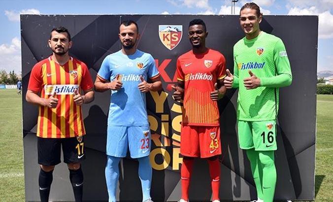 Yukatel Kayserispor'un yeni sezon formaları tanıtıldı