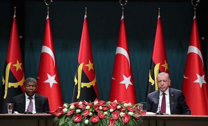 Erdoğan: Türkiye, terörle mücadelede Angola'nın yanında yer alacaktır