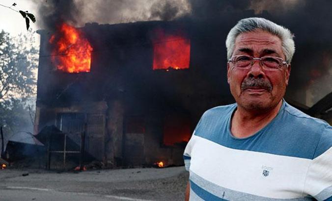 Kozan'da ikinci gününde devam eden orman yangının acı tablosu sabah ortaya çıktı