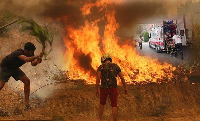 Manavgat'taki büyük yangında 2'nci gün; 3 ölü