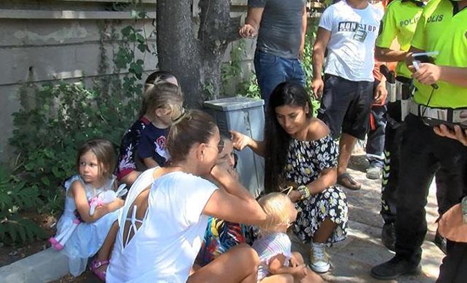 Sarıyer'de otomobiller kafa kafaya çarpıştı: 4 yaralı