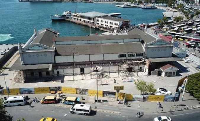 Eski Kadıköy Hal Binası'nda restorasyon tartışması