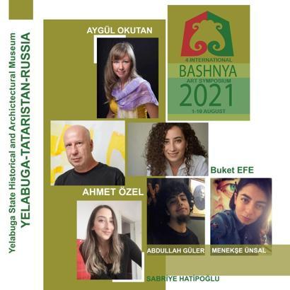 Uluslararası sanat sempozyumuna Türkiye'den 6 sanatçı