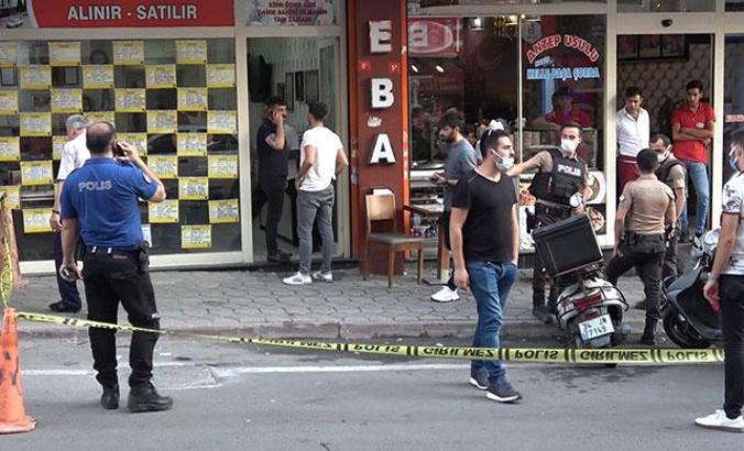 Sultangazi'de emlakçıya pompalı saldırı