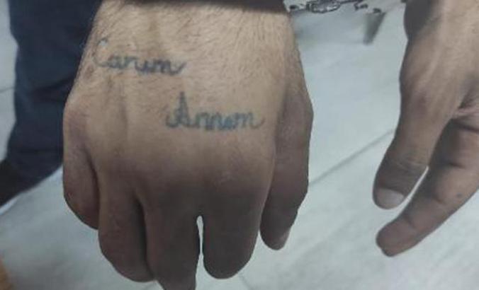 Hırsızı eline yaptırdığı dövme yakalattı