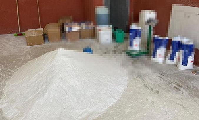 Konya'da 10 ton sahte deterjan ele geçirildi