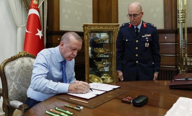 Cumhurbaşkanı Erdoğan, YAŞ kararlarını onayladı