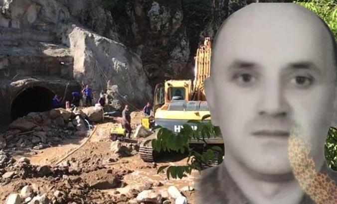 Erzurum'da HES tünelinde çalışırken selde kaybolan işçi aranıyor