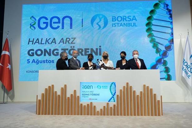Borsa İstanbul’da gong GEN için çaldı